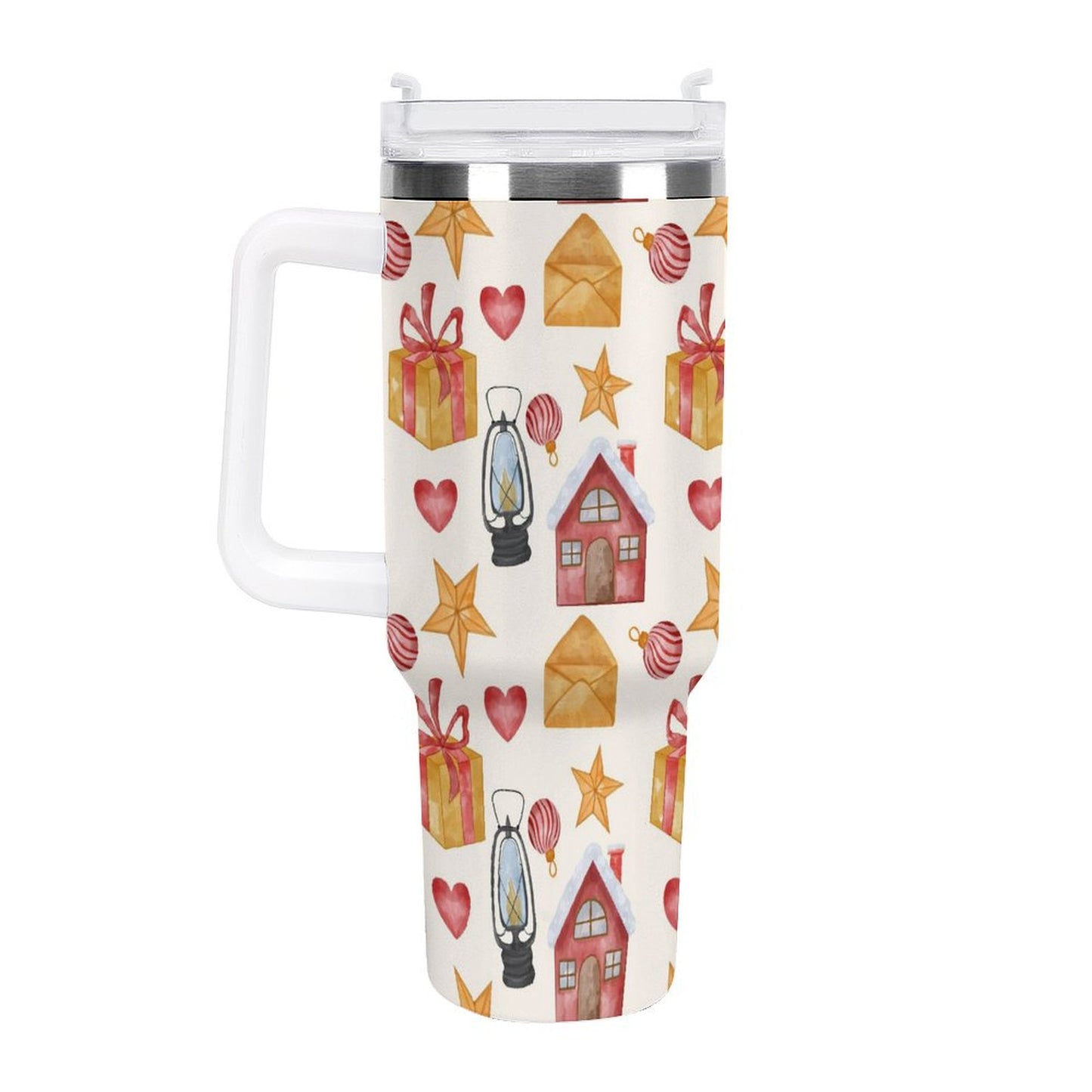 PHDT00168 POD US Local Tumbler 40 oz Large Capacity Car Cup Christmas