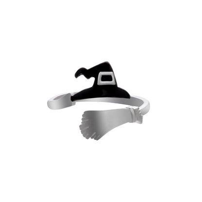 Halloween witch hat ring