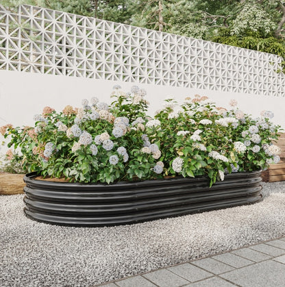 US Local Oval Metal Elevated Garden Bed