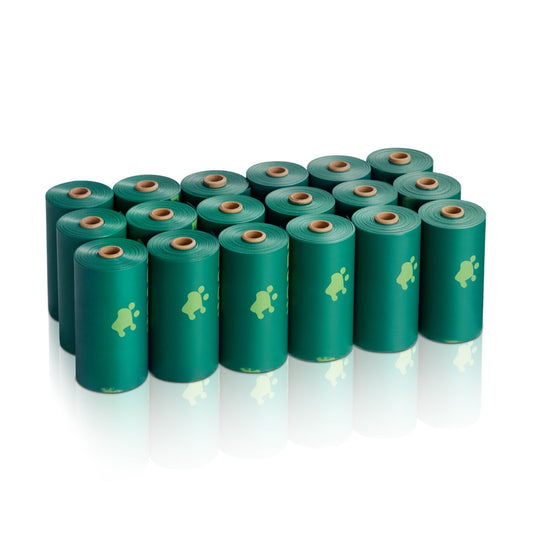 US Local Thick Dog Poop Waste Bags Refill Rolls 270PCS Lavender Scented Biodegradable