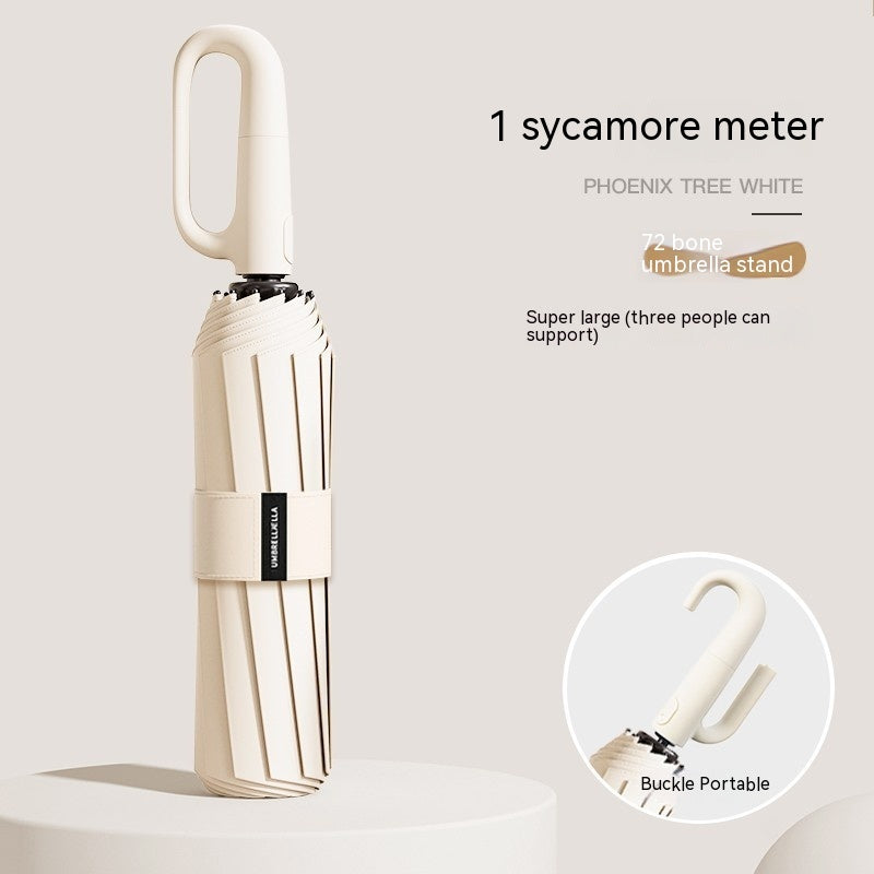 US Local 72 Automatic Buckle Umbrellas Portable Plus-sized Thickened