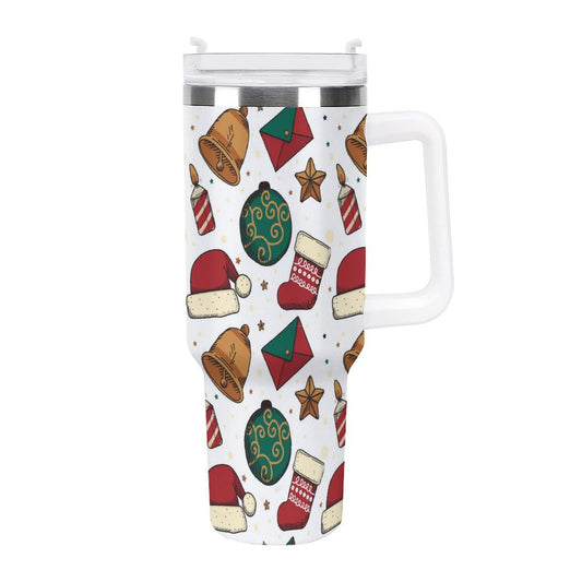 PHDT00162 POD US Local Tumbler 40 oz Large Capacity Car Cup Christmas