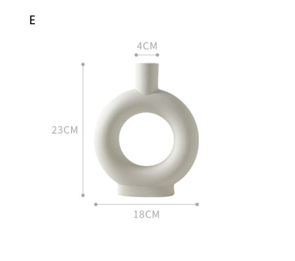US Local Nordic decoration ceramic vase