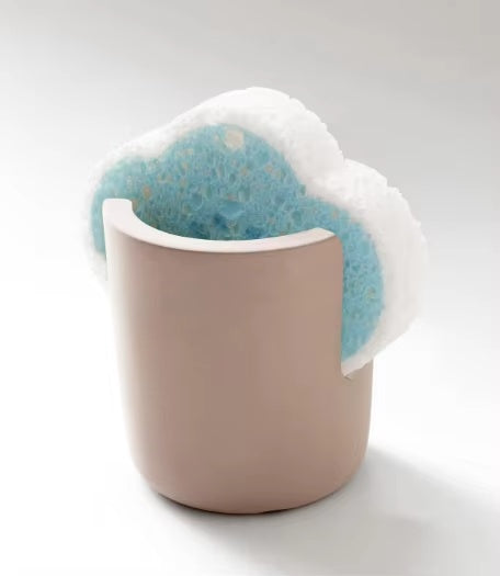 US Local Diatom Mud Sponge Rack Kitchen & Bathroom Sink Caddy For Sponges Scrubbers