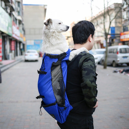 US Local Pet Dog Carrier Bag Carrier For Dogs Backpack Out Double Shoulder Portable Travel Backpack Outdoor Dog Carrier Bag Travel