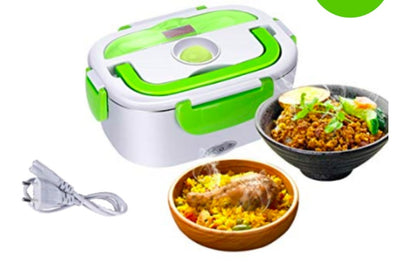 Electric lunch box food grade plastic 110v 220v plug in lunch box household appliances gift