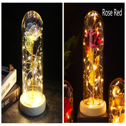Little Prince Rose Glass Cover
