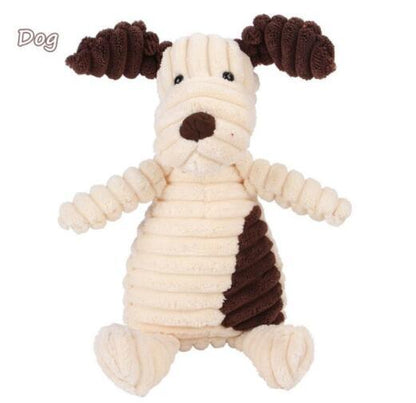 US Local Vocal Animal Plush for Pet Dog Molar Teeth Cleaning Training