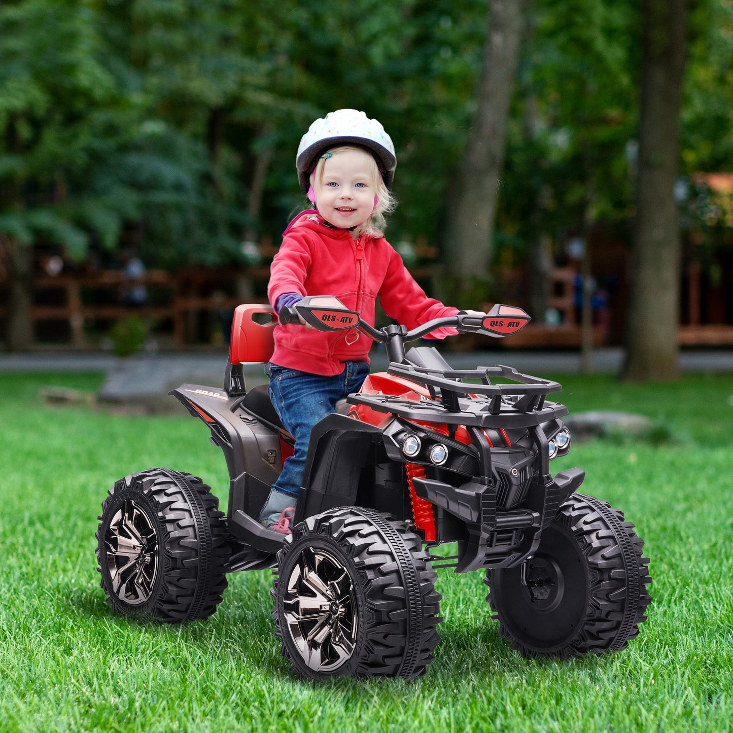 US Local 12V 4 Wheeler Kids ATV with Music