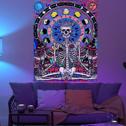 Thrilling Tapestry Fluorescent Luminous Psychedelic