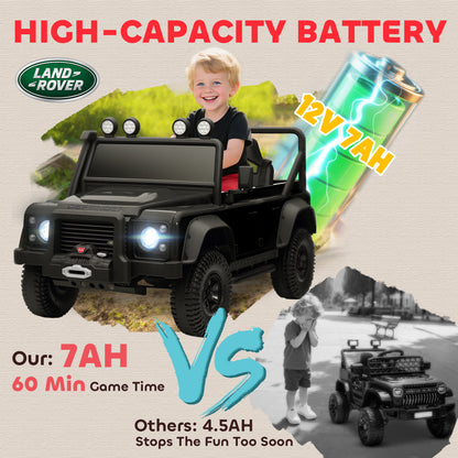 US Local Land Rover Licensed Electric Car for Kids with Remote Control