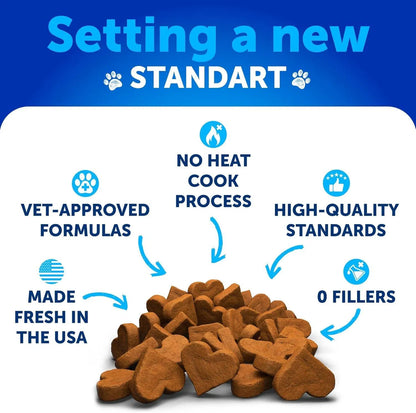 US Local Dog Allergy Relief Chews Itching Skin Relief For Dogs Fish Oil 3 Seasonal Allergies Pills Skin & Coat Anti ItchHot Spots Treatment Canine Immune Health Supplement 180 Soft Treats