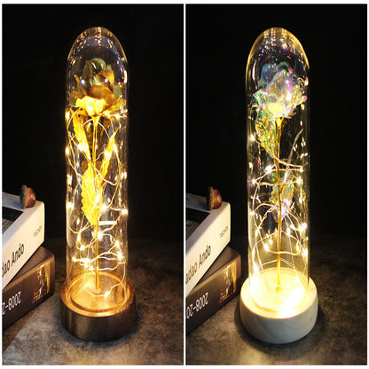 Little Prince Rose Glass Cover