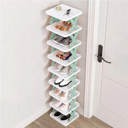 US Local Plastic Vertical Shoe Cabinet
