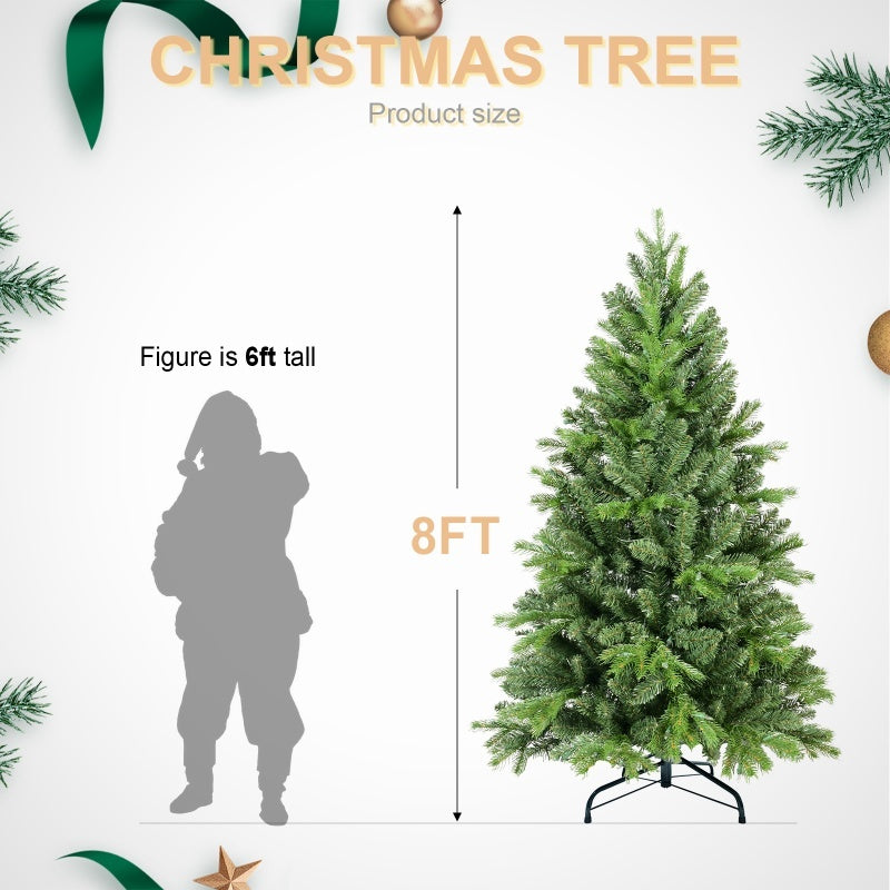 US Local PE, PVC Christmas Tree, Green