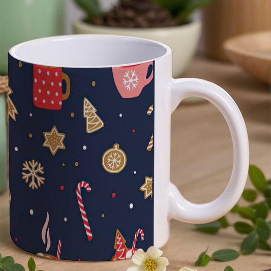 POD US Local White mug with full print, Christmas Gifts 0082