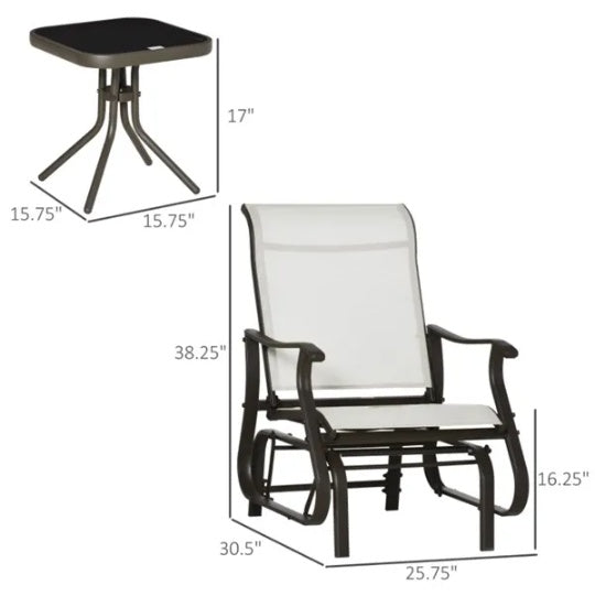 US Local Outdoor Garden Chairs Lounge Chairs