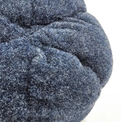 US Local A Set Of 3 Deep Blue Pumpkin Decorations