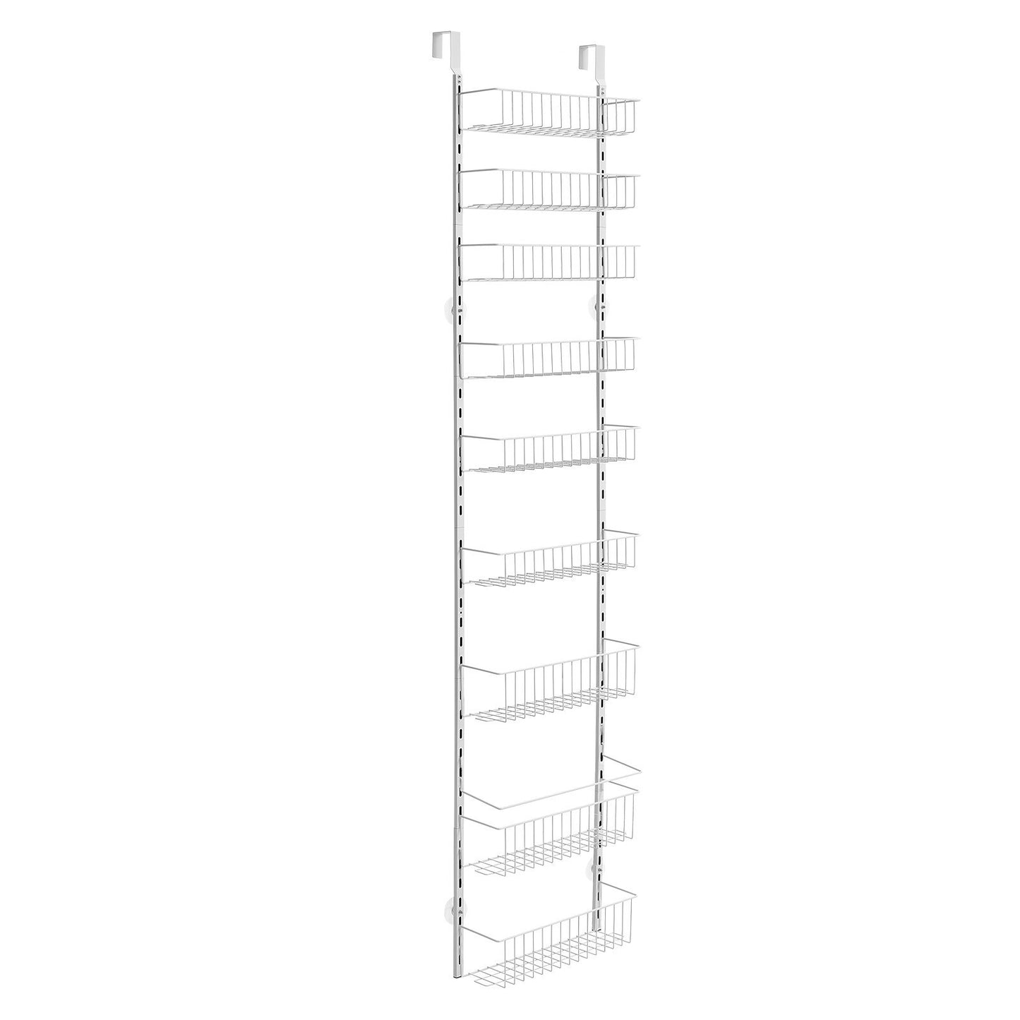 US Local 9-Tier Over The Door Pantry Organizer Hanging Storage Rack Adjustable Kitchen