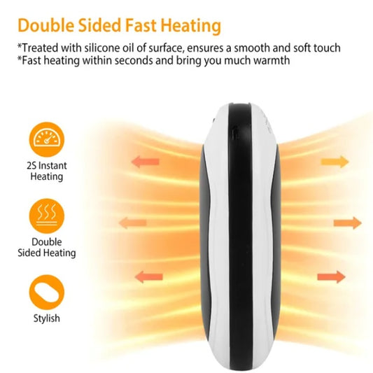 US Local Foldable Double-sided Heating Portable Hand Warmer