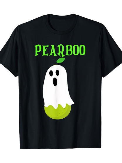 Pearboo Cute Ghost Pear Halloween Costume Men's T-shirt