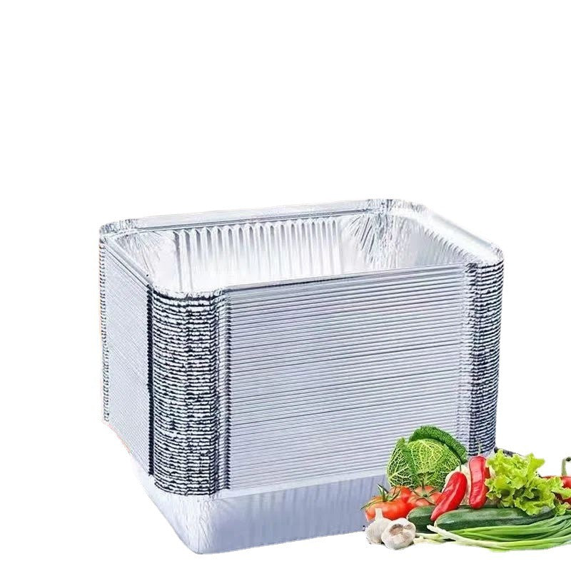 High Temperature Resistant Oven Household Disposable Tin Tray
