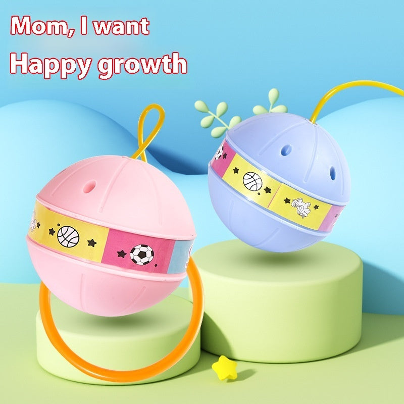 US Local Light-emitting Jumping Ball Children's Flash Jump Tetherball