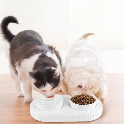 US Local Heated Water Bowl For Dogs And Cats Ceramic Heated Pet Water Bowl