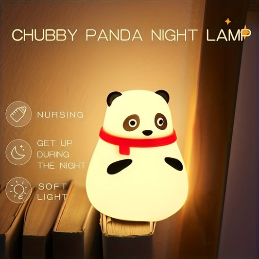 US Local 1 LED Cute Rainbow Light Changing Silicone Light Pat Control USB Charging Soft Silicone Light Christmas Gift For Girls Boys,mystery Box