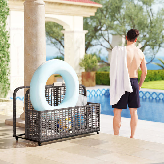 US Local Rattan Storage Basket - Not Shipped On Weekends