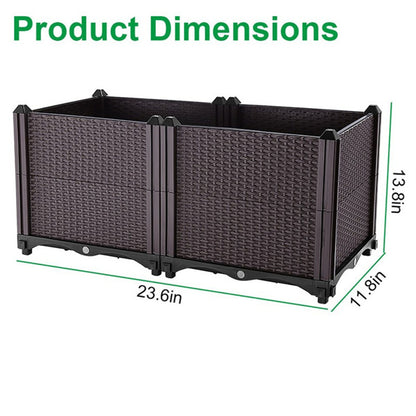 US Local Elevated Garden Flowerpot For Outdoor Plants