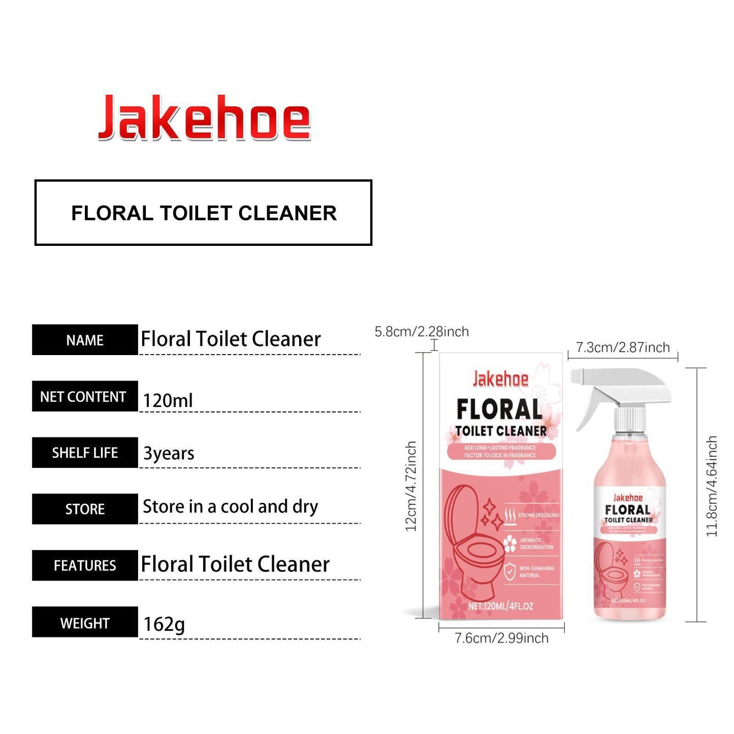 US Local Floral Scent Deodorant And Toilet Cleaner