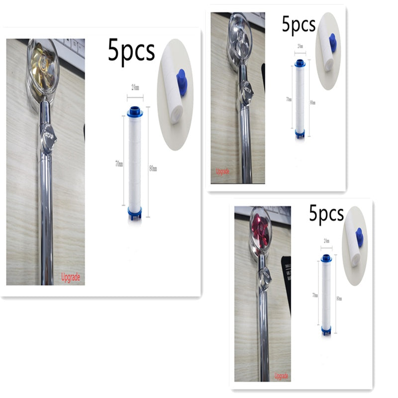 Turbo Propeller Shower Head Water Saving High Preassure Flow 360 Degrees With Fan Extension Showerhead Rainfall With Holder