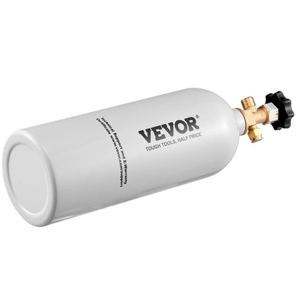 US Local VEVOR 5 Lbs CO2 Tank Aluminum Gas Cylinder, Brand New CO2 Cylinder With Gray Spray Coating, CO2 Tank With CGA320 Valve, For Draft Soda Beer