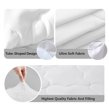 US Local 4 Piece Blue Fire Skull Comforter Set, 3D Skeleton Printed Bedding With 1 Comforter, 2 Shams, 1 Cushion Cover, Black Queen Size