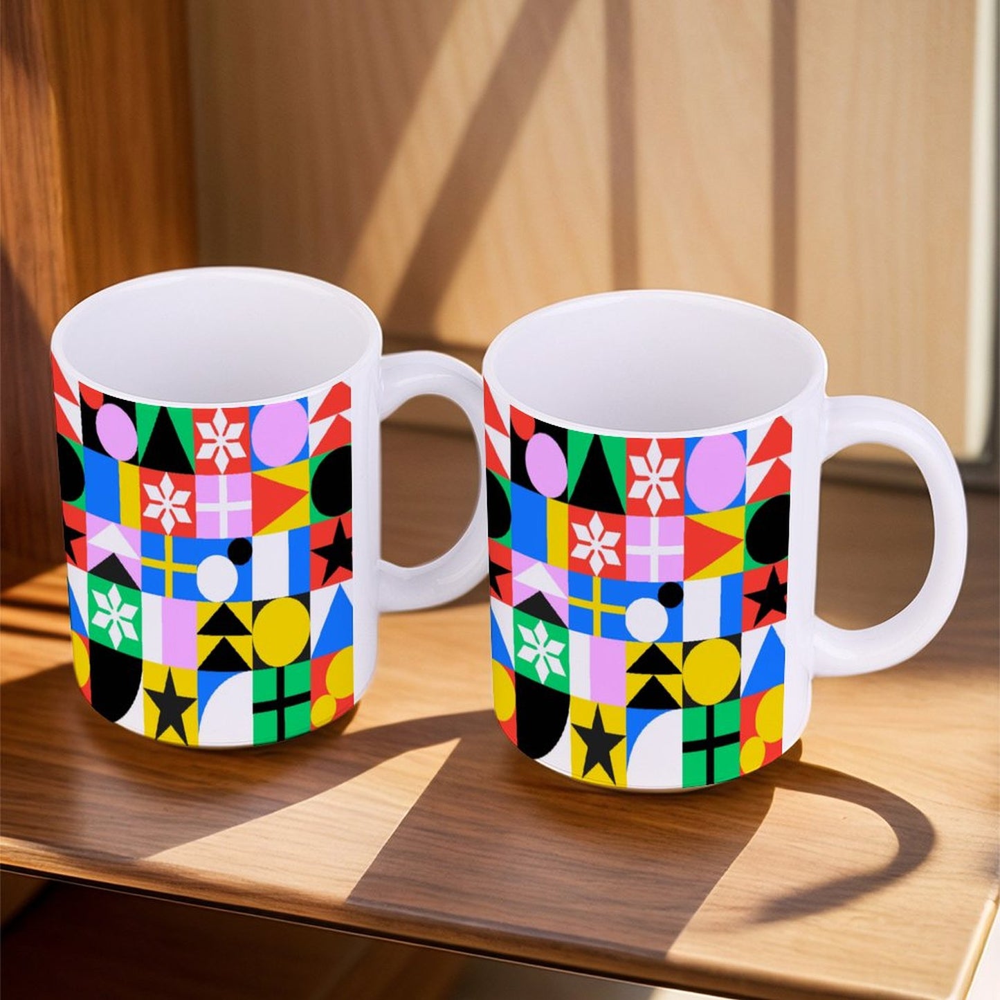 POD US Local White mug with full print, Christmas 0034