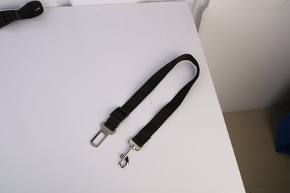 US Local 2Pcs Pet Dog Seat Belt Leash Adjustable Pet Dog Cat Safety Leads Harness Car Vehicle Nylon Fabric Seatbelt Strap