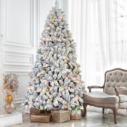 US Local PVC Christmas Tree, Christmas Decorations, With Colored Lights