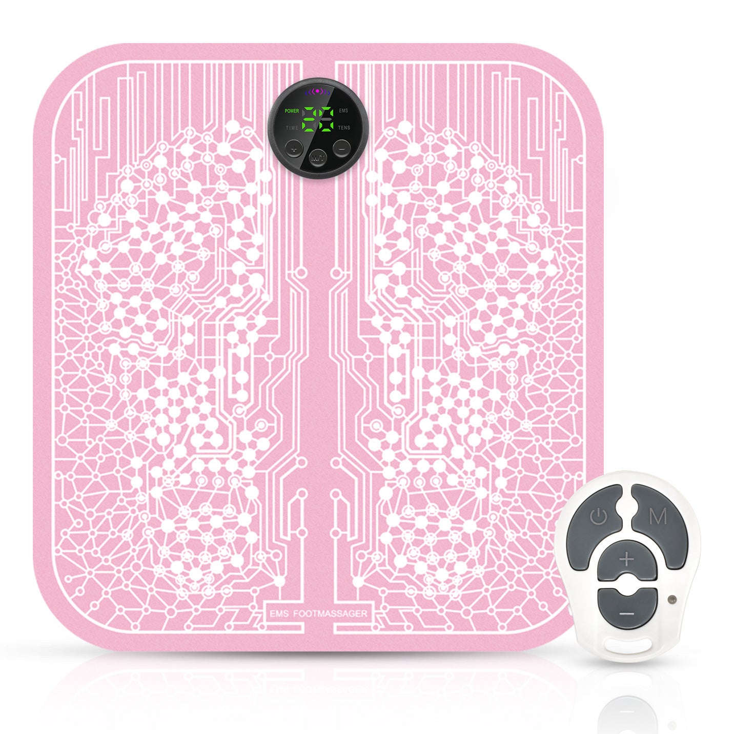 USA Local Ems Foot Massager Mat Tens Fisioterapia Electric Foot Cushion Blood Circulation Acupunctur Pad Foot Health Care Relaxation Pain