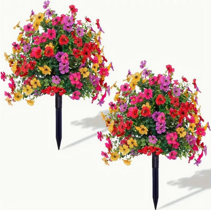 US Local 2-pack, ImitationFlowers, Ground Stake