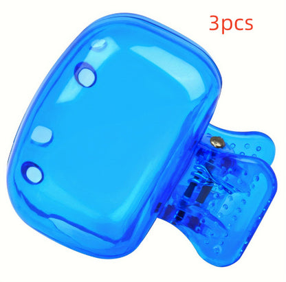 Toothbrush Storage Clip Travel Essential Protective Cap Of Toothbrush Portable Toothbrush Box