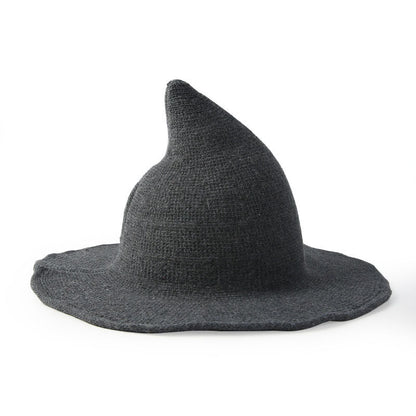 US Local European And American Halloween Wool Wizard Hat
