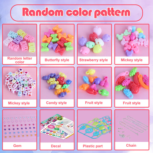 US Local Diy Toys Puzzle Creative Ribbon Woven Hand Ropes Jewelry Making For Children Toy