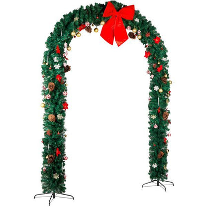 US Local 240x40x265cm PVC Christmas Arch