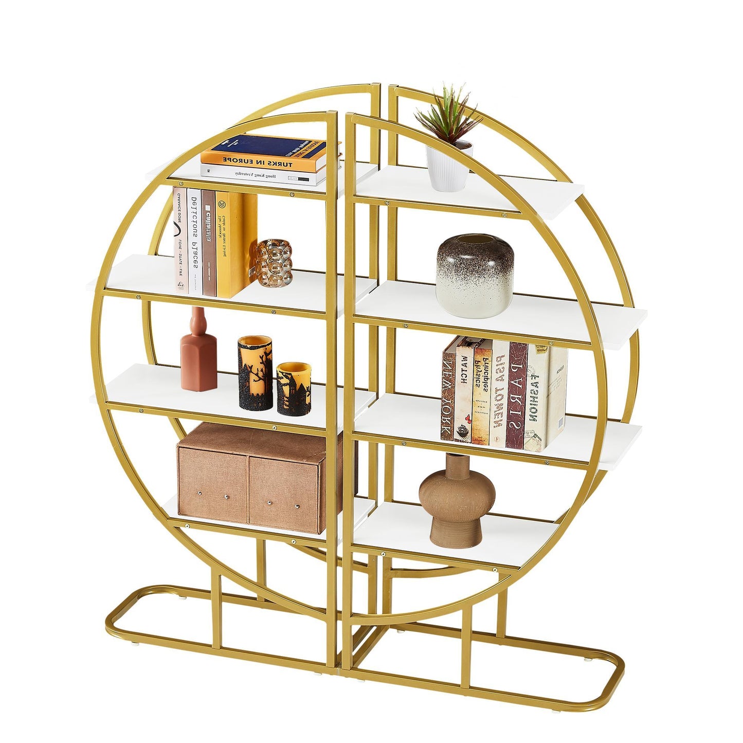 US Local 4-Tier Home Office Open Bookshelf
