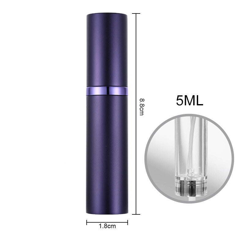US Local Perfume Vaporizers Bottled Bottoms Filled With Perfume High-end Travel Portable Spray Small Sample Empty Bottle Dispenser