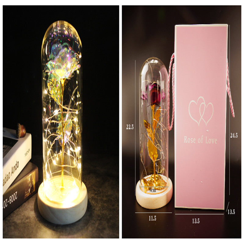 Little Prince Rose Glass Cover