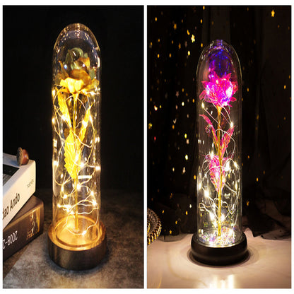 Little Prince Rose Glass Cover