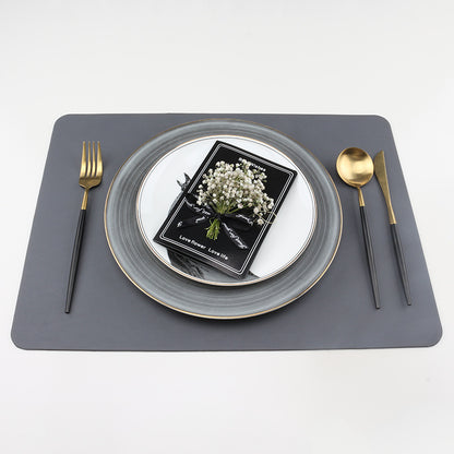 Home High-grade Leather Placemat