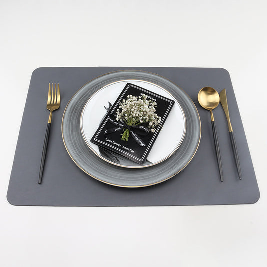 Home High-grade Leather Placemat